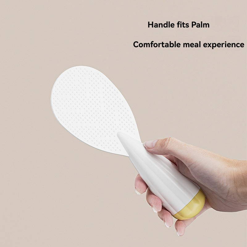 Tumbler Non-Stick Rice Spoon Upright Easy Clean Food-Grade Kitchen Spoon